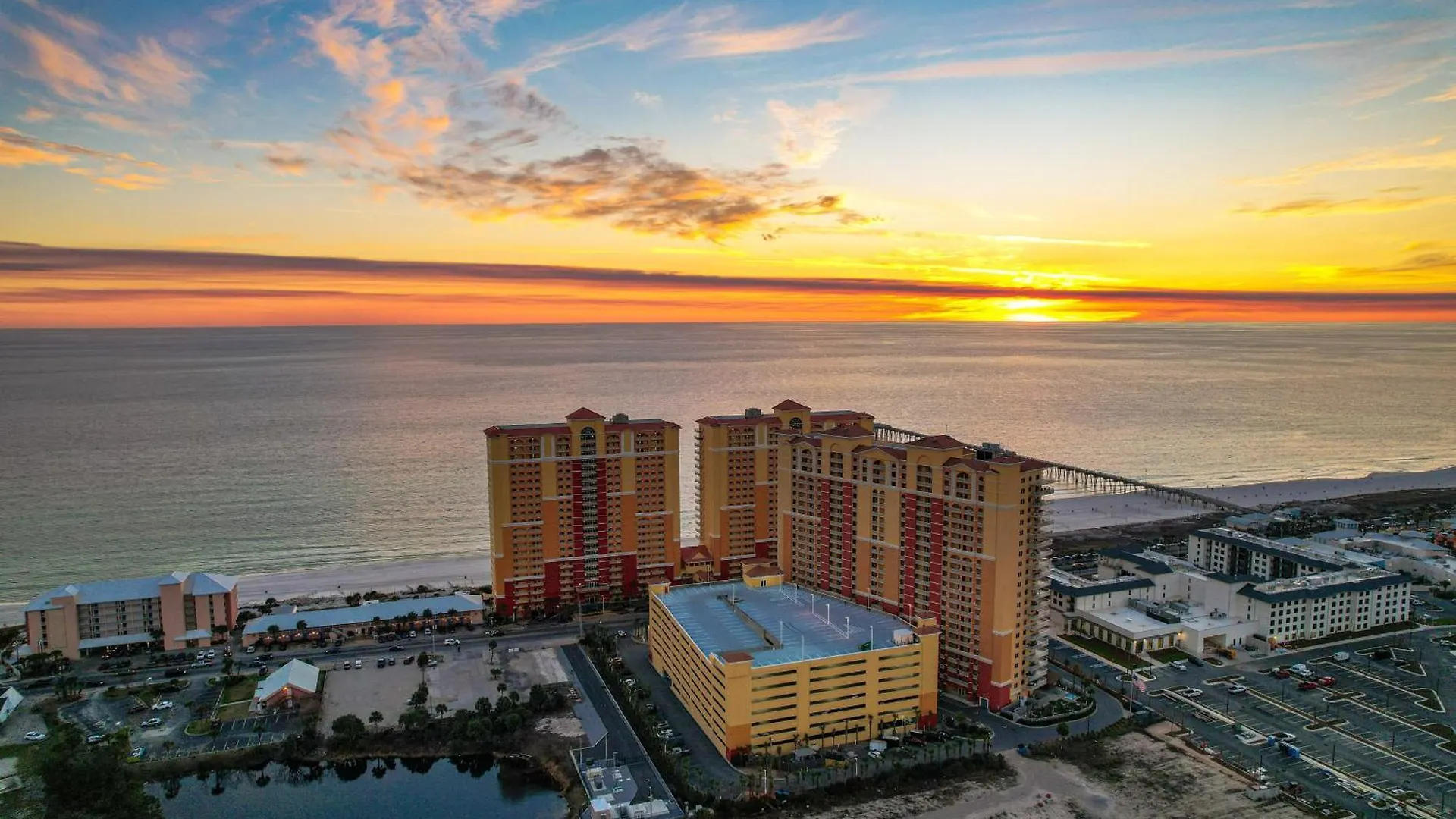 Calypso 2-1009 Beautiful Ocean Views With Beach Front Balcony! Panama City Beach Apartment