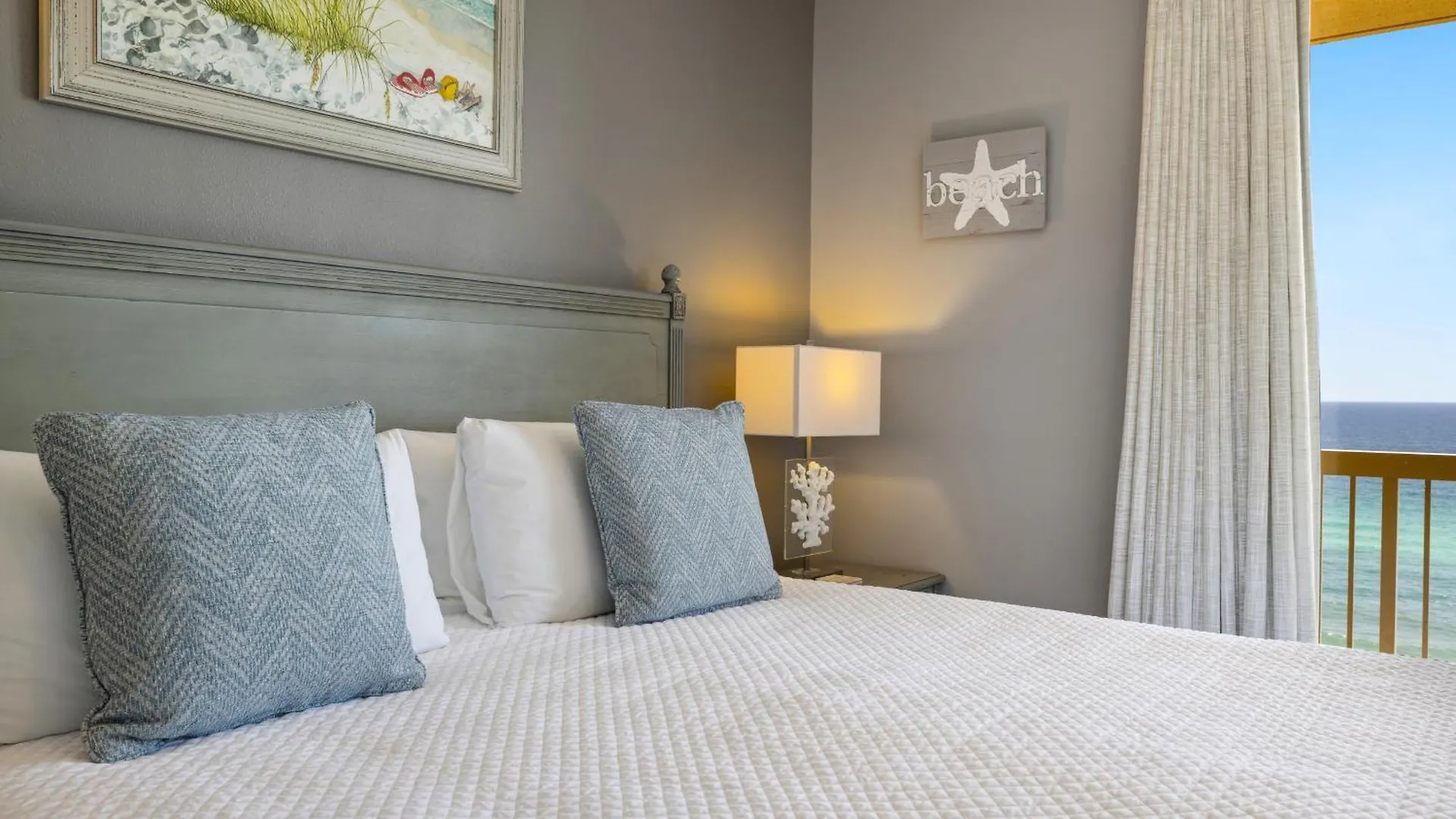 Calypso 2-1009 Beautiful Ocean Views With Beach Front Balcony! Panama City Beach Apartment
