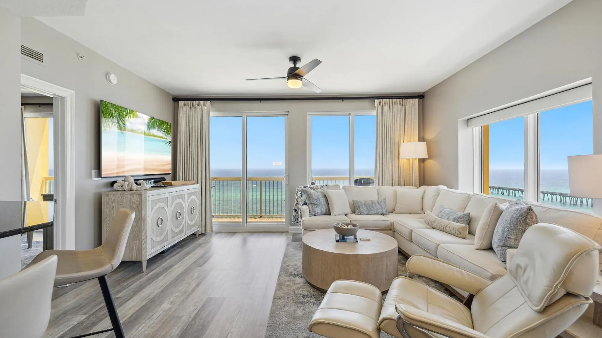 Calypso 2-1009 Beautiful Ocean Views With Beach Front Balcony! Panama City Beach Apartment